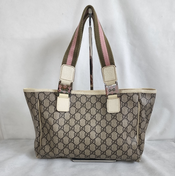 GUCCI Sherry Line Tote Bag - Picture 4 of 12